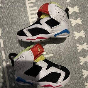 Jordan Black and White Sneakers